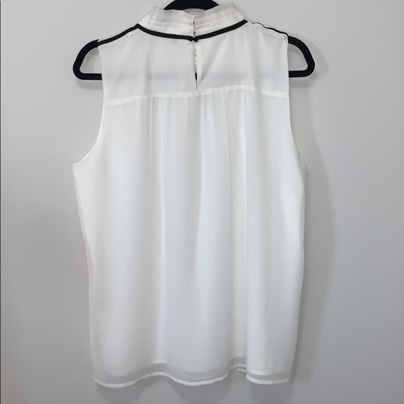 Karl Lagerfeld Paris Sleeveless Top - Picture 2 of 3